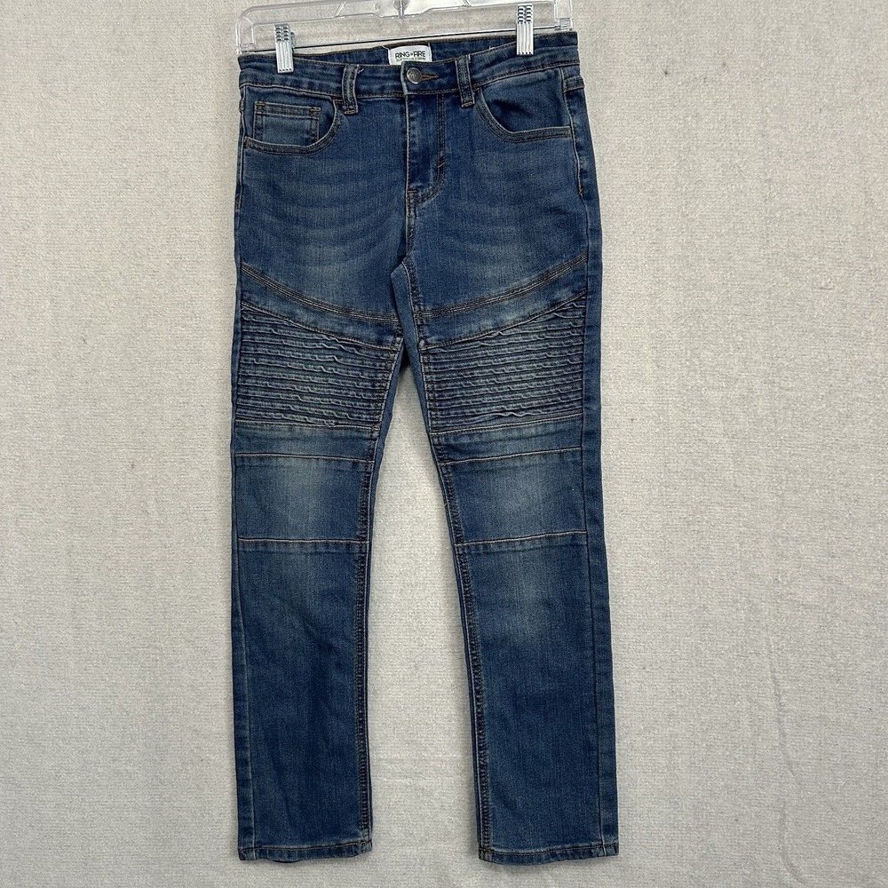 Ring Of Fire‎ Boys Jeans Slim Fit Size 12 Cotton Stretch